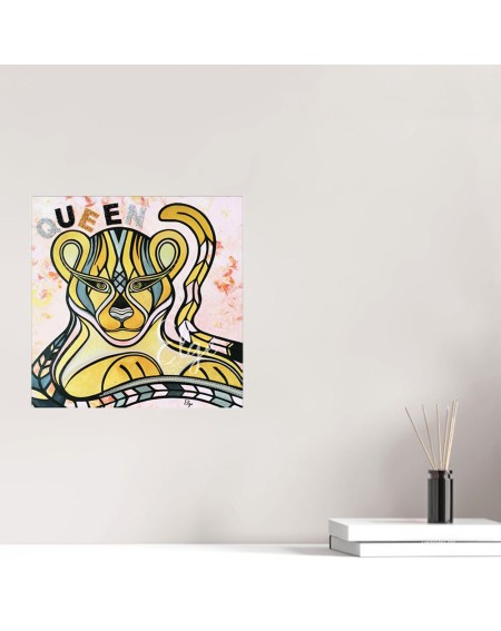 tableau tigre blanc