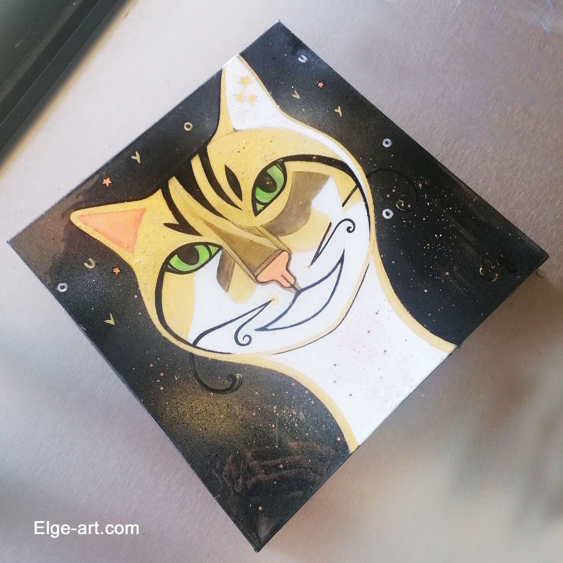 Peinture Personnalisée Chat